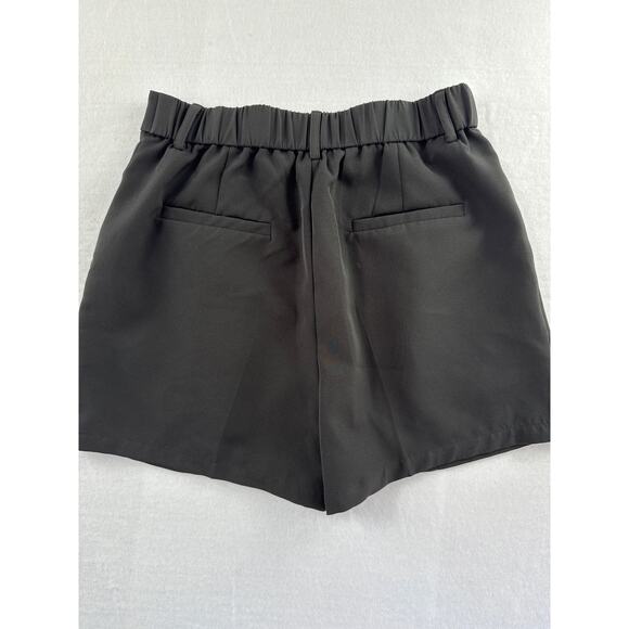 Women’s Zara High-Like Black Shorts Sz M - Picture 2 of 3